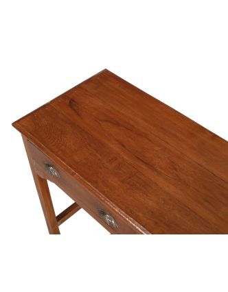 Písací stôl z teakového dreva, 99x44x77cm