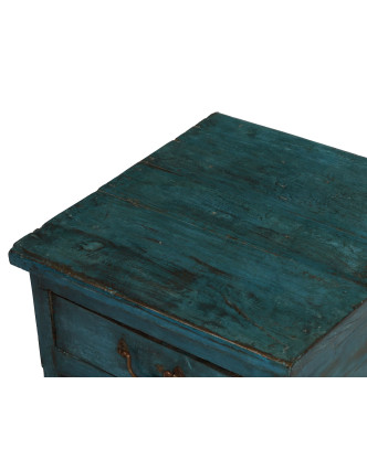 Čajový stolík z teakového dreva, 49x51x26cm