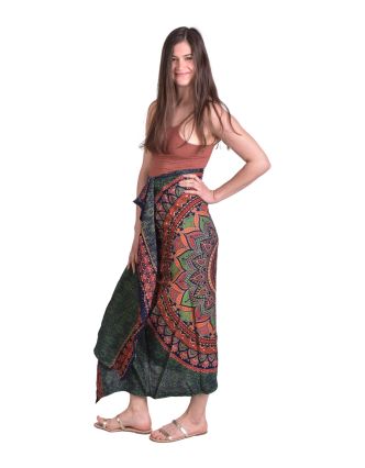 Sárong s mandalou, ručne potlačený, 110x170cm