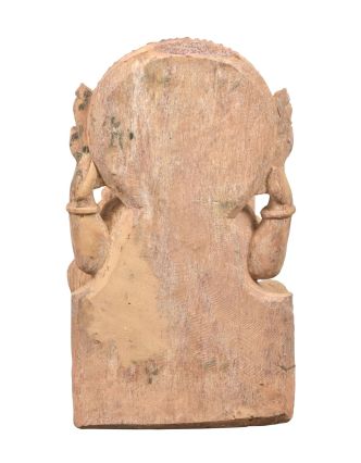 Pieskovcová socha z Orissi, Ganéš, 37x20x65cm