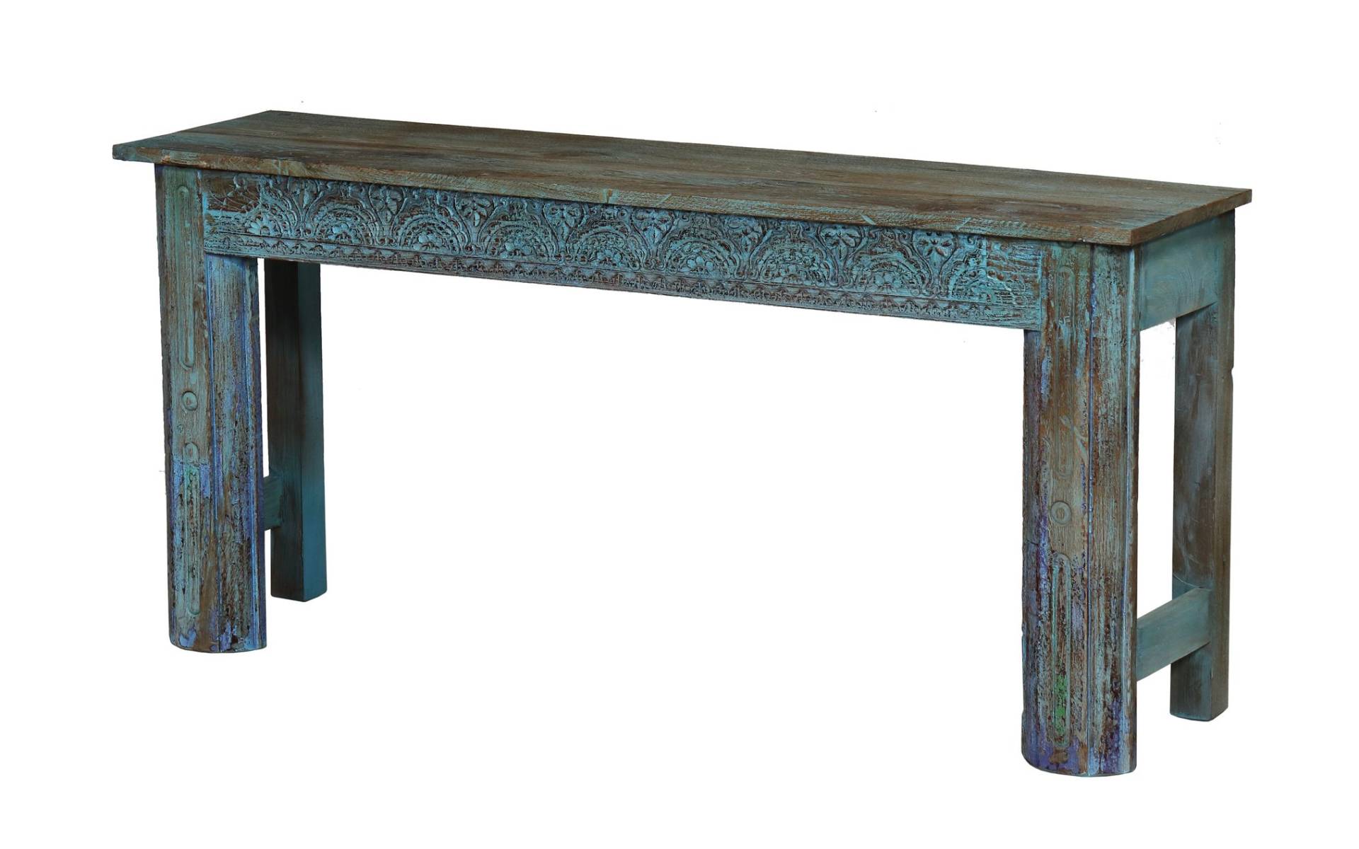 Konzolový stolík z teakového dreva, 170x43x80cm