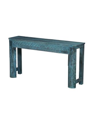 Konzolový stolík z teakového dreva, 150x38x79cm