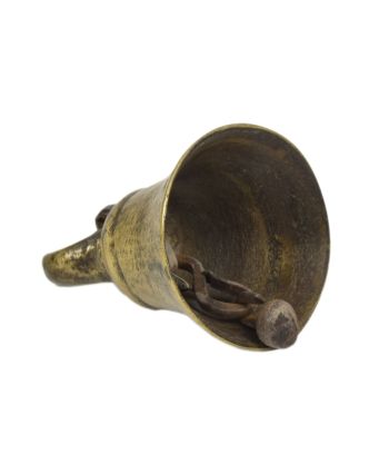 Starožitný zvonec, mosadz, 6x6x8, 5cm