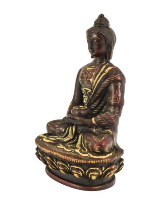 Budha, ručne vyrezávaný, 7x5x11cm