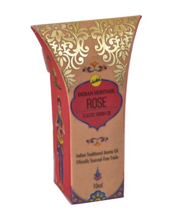 Prírodný esenciálny olej Rose, Shreevani, 10ml
