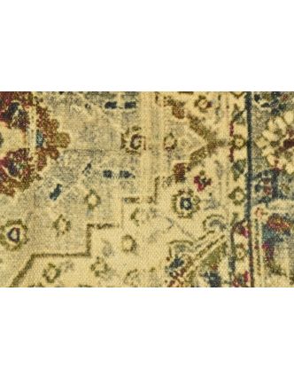 Koberec, ručne tkaný, bavlna, potlač, 114x196cm