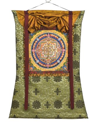 Thangka, Kalačakra mandala, 72x96cm