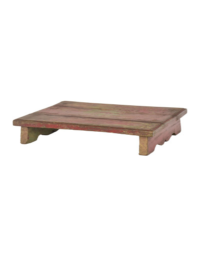 Čajový stolík z teakového dreva, 50x35x9cm