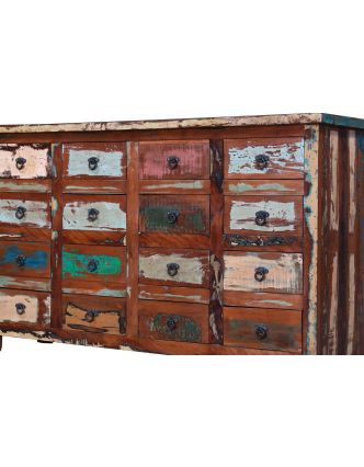 Šuplíková "Goa" komoda z teakového dreva, 150x40x90cm