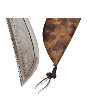 Khukri nôž "Dragon eagle engraved" 12", nôž 43cm, čepeľ 27,5cm