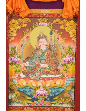 Thangka, Guru Rinpoche, 83x110cm