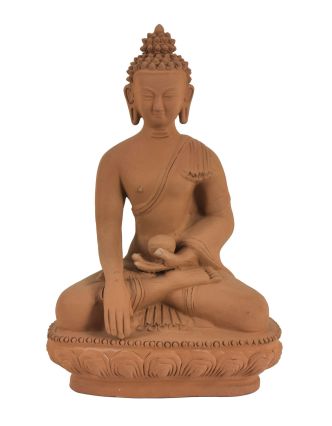 Budha Šákjamúni, keramická socha, 25cm