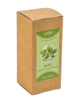Prírodný esenciálny olej Basil, Lasa, 10ml