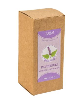 Prírodný esenciálny olej Patchouli, Lasa, 10ml