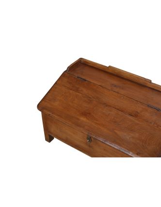 Starý kupecký otvárací stolík, 80x50x48cm