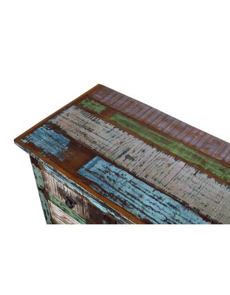 Šuplíková "Goa" komoda z tíkového dreva, 150x45x90cm