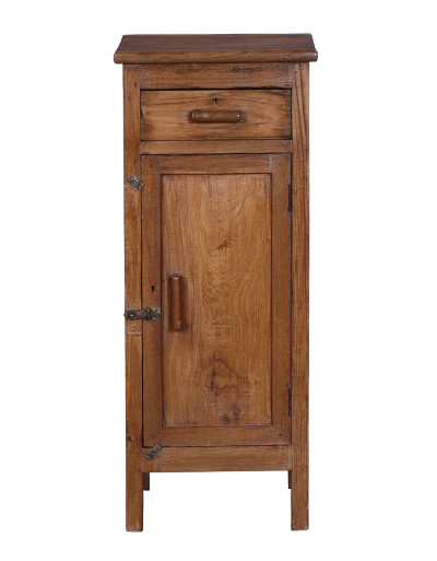 Nočný stolík z teakového dreva, 37x42x92cm