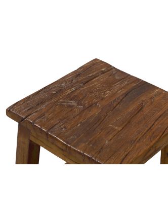 Stolička z teakového dreva, 38x38x46cm