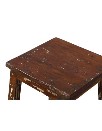 Stolička z teakového dreva, 38x38x56cm
