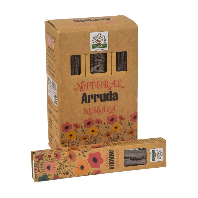 Vonné tyčinky, Arruda, Natural Masala, 23cm, 30g (Orkay)