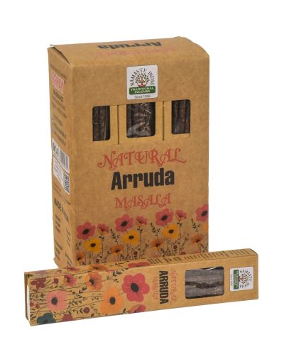 Vonné tyčinky, Arruda, Natural Masala, 23cm, 30g (Orkay)