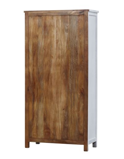 Skriňa z mangového dreva, ručné rezby, 100x43x200cm