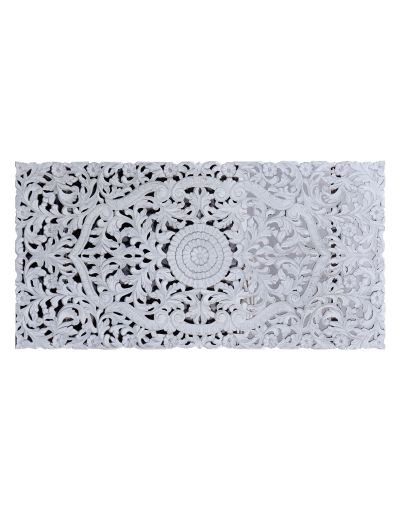Ručne vyrezaná mandala z mangového dreva, 150x5x75cm