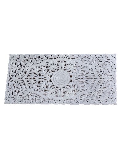 Ručne vyrezaná mandala z mangového dreva, 150x5x75cm