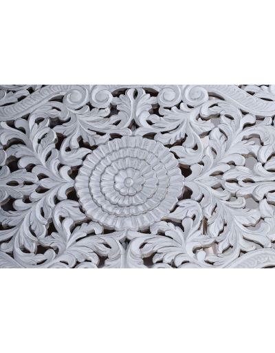 Ručne vyrezaná mandala z mangového dreva, 150x5x75cm