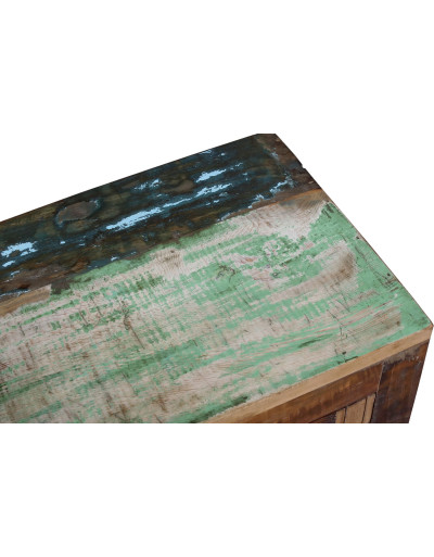 Nočný stolík z recyklovaného dreva, 40x30x60cm