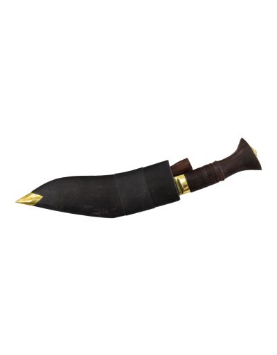 Khukri nôž, "Nepal Police", 9", drevená rukoväť, nôž 36cm, čepeľ 23cm