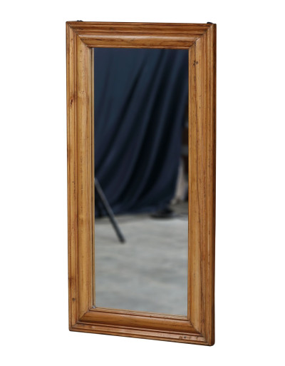Zrkadlo v ráme z teakového dreva, 61x4x122cm