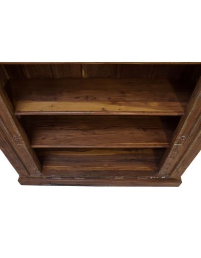 Veľká knižnica vyrobená zo starého portálu, 142x54x205cm