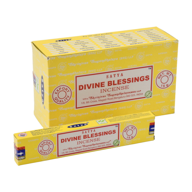 Vonné tyčinky Satya - Divine Blessings, 15g