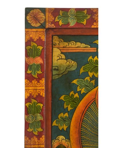 Biela Tara, ručne maľovaný obraz, 49x66cm