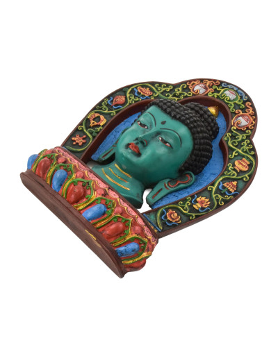 Maska Budha, ručne maľovaná, 18x4x23cm