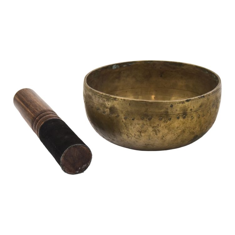 Tibetská misa, antik, "Old Jambati", C#4, priemer 14cm