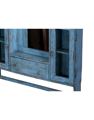 Kúpeľňová skrinka so zrkadlom, 61x10x56cm