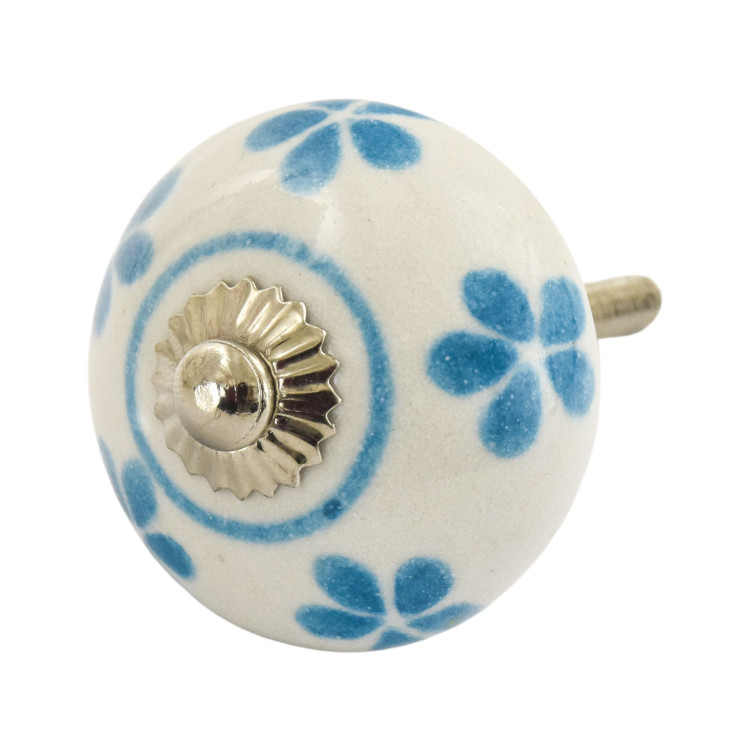 Maľovaná porcelánová úchytka na šuplík