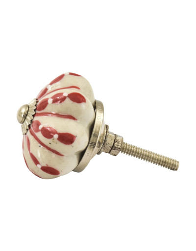 Maľovaná porcelánová úchytka na šuplík