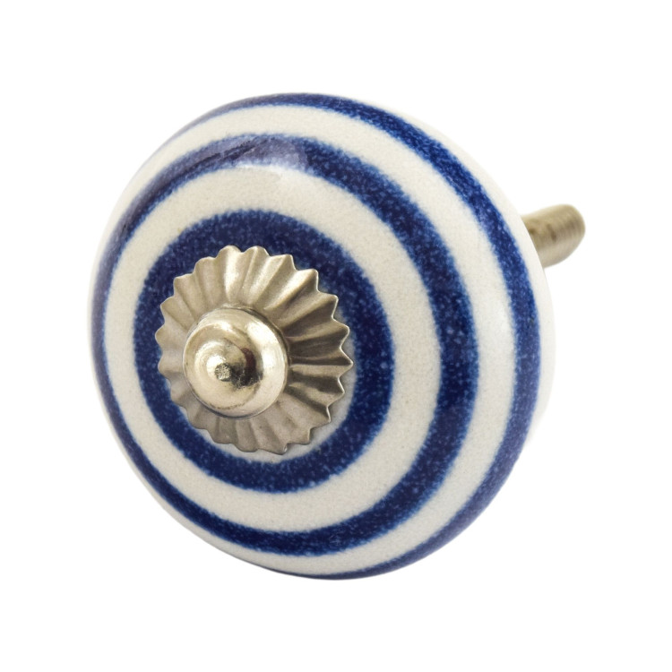 Maľovaná porcelánová úchytka na šuplík