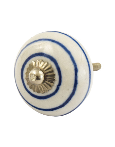 Maľovaná porcelánová úchytka na šuplík