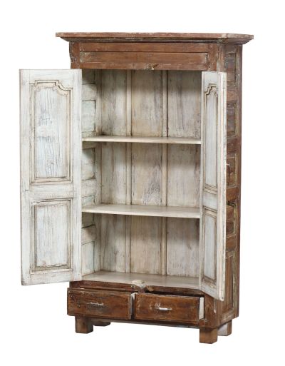 Starožitná skriňa z teakového dreva, 100x48x169cm