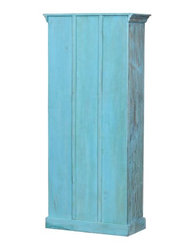 Skriňa z mangového dreva, staré teakové dvere, 85x41x188cm