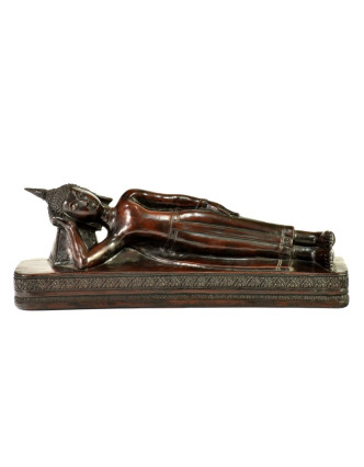 Narodeninový Budha, utorok, živica, hnedý, 50cm
