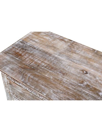 Komoda s ručne vyrezávanými dvierkami, 115x46x97cm