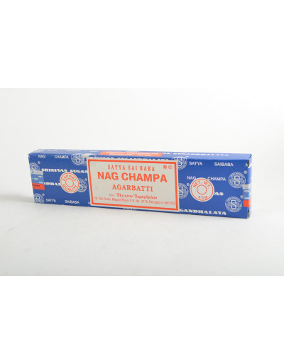 Indické vonné tyčinky Sai Baba Nag Champa, 22cm, 40g