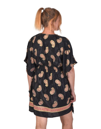 Krátky kaftan s gumou v páse