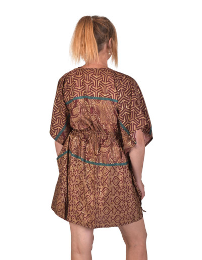 Krátky kaftan s gumou v páse