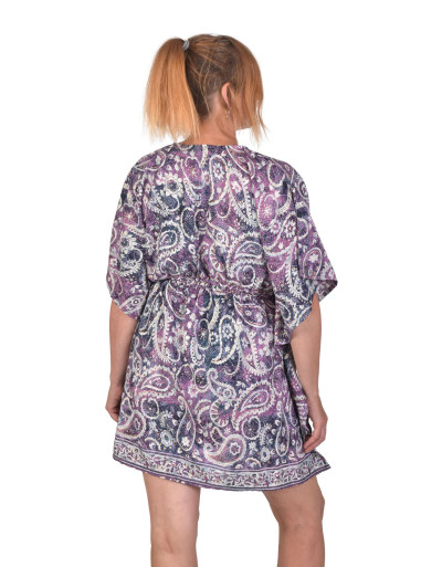 Krátky kaftan s gumou v páse